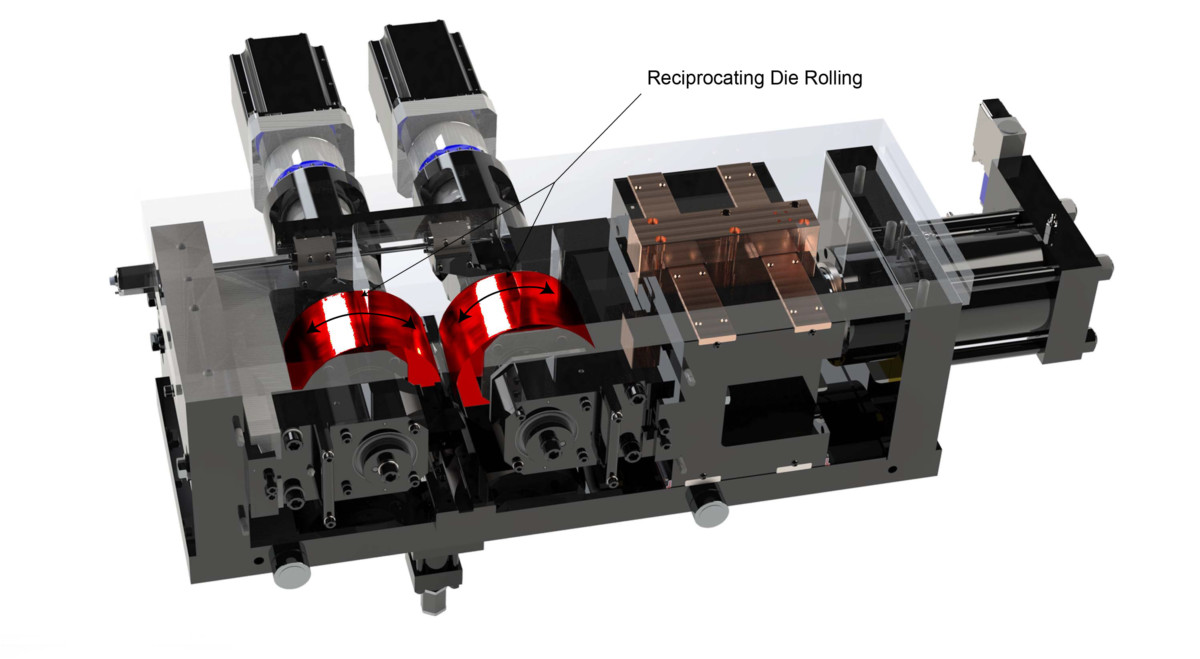 reciprocating die rolling