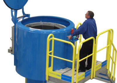 custom foam centrifuge system