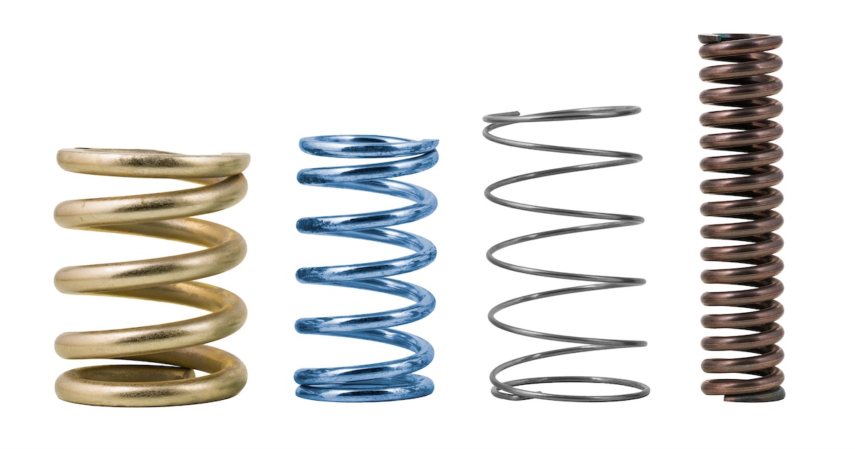 a variety of coils in different materials and wire diameters