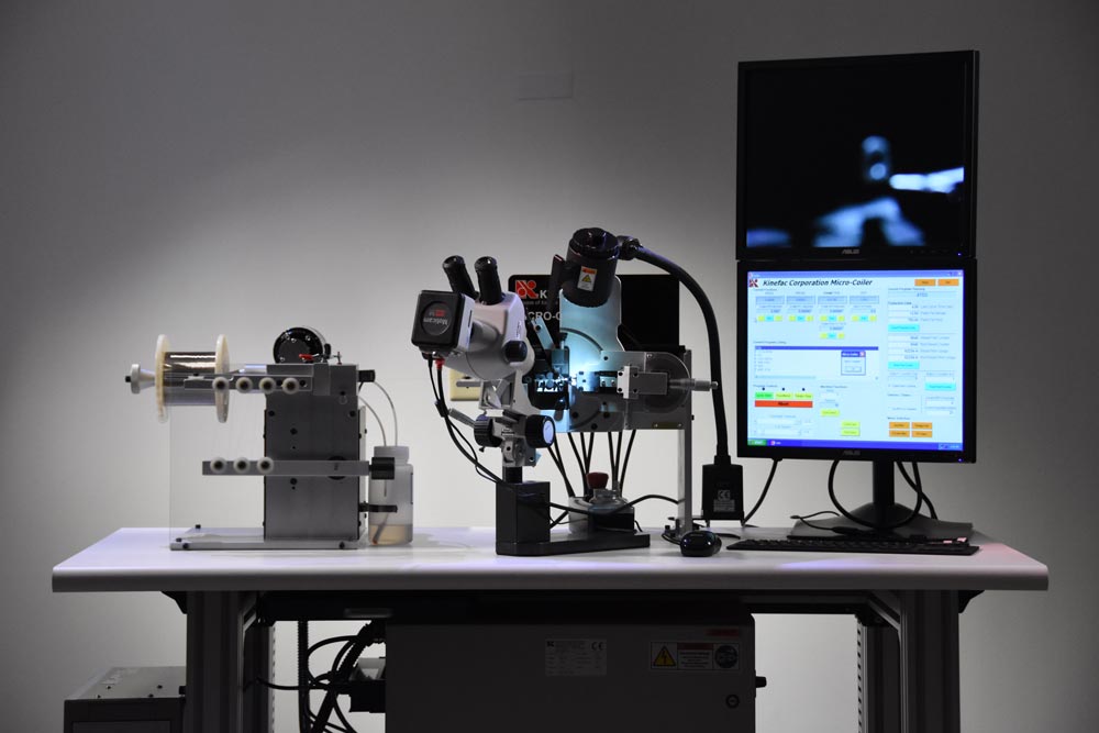 kinevision automated precision coiling process